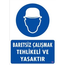 Ennalbur Pvc İkaz Levhası 25X35 Kod:24