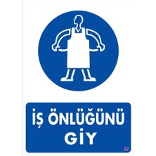 Ennalbur Pvc İkaz Levhası 25X35 Kod:32