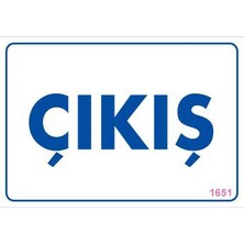 Ennalbur Pvc İkaz Levhası 17,5X25 Kod:1651