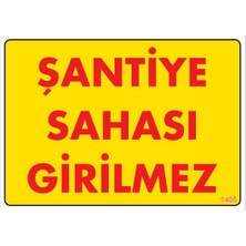 Ennalbur Pvc İkaz Levhası 25X35 Kod:1405