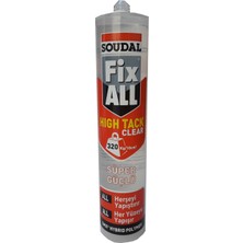 Soudal Fix All High Tack 290 Ml Kartuş Şeffaf