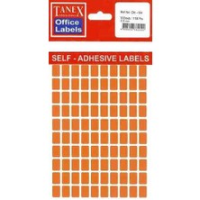 Ofc-106 Flo Kırmızı Ofis Etiketi 50 Ad-10-Lu Poşet