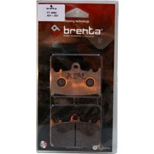 Brenta Kawasaki ZX-6 R Disk  Sinter Metal Fren Balata Ön  (1990-1993)