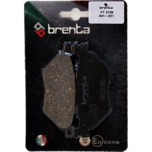 Brenta Yamaha FJR 1300 Disk  Fren Balata Arka  (2003-2015)