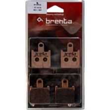 Brenta Kawasaki ZZR 1400 Disk  Sinter Metal Fren Balata Arka  (2006-2012)