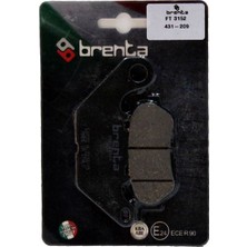 Brenta Yamaha CYGNUS L Disk  Fren Balata Ön
