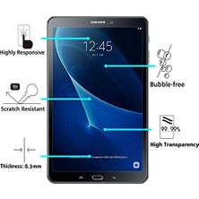 Microsonic Samsung Galaxy Tab A 10.1'' T580 Temperli Cam Ekran koruyucu Kırılmaz film