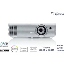 Optoma EH400 4000 ANSI lümen 1920x1080 Full HD 3D DLP Projeksiyon Cihazı