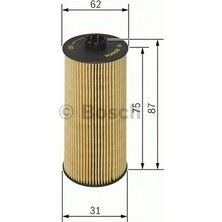 Bosch F026407015 Yağ Filitresi Astra F (98-00)-G (00-05)-H (04-)- Corsa B (96-00)- C (00-) D (06-) - Merıva (04-10)