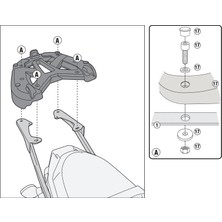 Gıvı 2118fz Yamaha Mt-07 (14-17) Arka Çanta Taşıyıcı