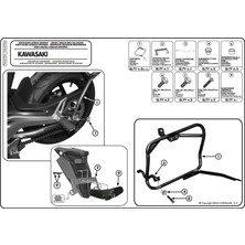 Kappa Klx4104 Kawasakı Er-6n - Er-6f 650 (12-16) Yan Çanta Taşıyıcı