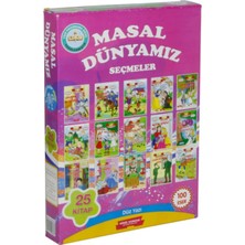 Masal Dünyamız Öykü Dizisi (25 Kitap, Renkli Resimli, Düz Yazılı)