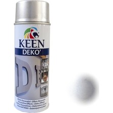 Keen Deko Metalik Gümüş Sprey Boya 400 Ml