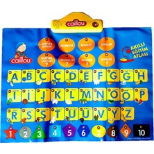 Yumurcak Dünyası Caillou Akıllı Eğitim Atlası Halısı Türkçe Öğretim
