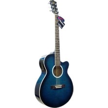 Extreme Gitar Akustik Extreme XAC45EQ4BL Sahne Gitarı