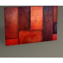 Tablo 360 Red Abstract Tablo 30 x 20 cm