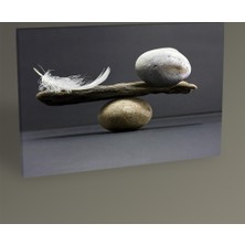 Tablo 360 Taş Ve Tüy Dengesi Tablo 30 x 20 cm