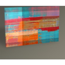 Tablo 360 Renkli Soyut Yağlı Boya Tablo 30 x 20 cm