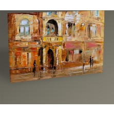 Tablo 360 Soyut Şehir Tablo 30 x 20 cm