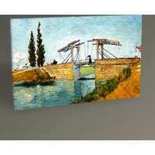 Tablo 360 Vincent Van Gogh-The Langlois Bridge At Arles Tablo 30 x 20 cm