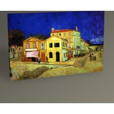 Tablo 360 Vincent Van Gogh-Yellow House Tablo 30 x 20 cm