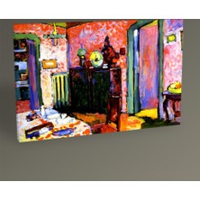 Tablo 360 Wassily Kandinsky Interior 30 x 20 cm
