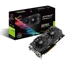 Asus ROG STRIX Nvidia GeForce GTX 1050 Ti 4GB 128Bit GDDR5 (DX12) PCI-E 3.0 Ekran Kartı STRIX-GTX1050TI-4G- Gaming