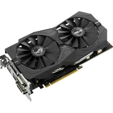 Asus ROG STRIX Nvidia GeForce GTX 1050 Ti 4GB 128Bit GDDR5 (DX12) PCI-E 3.0 Ekran Kartı STRIX-GTX1050TI-4G- Gaming