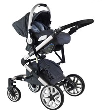 Prego 2070 Laon Travel Sistem Bebek Arabası - Kırmızı