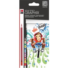 Marabu Aqua Sulu Boya Kalemi 12'li 014300100