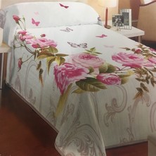 Aksu Battaniye Çift Kişilik Sedef Pembe