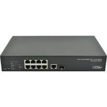 Cnet 8 Port 10M-100-1000Mbps + 2 Gigabit Port Web Yönetilebilir Poe+