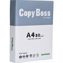 Copy Boss A4 80 Gr/m² Fotokopi Kağıdı (5'li Paket / Koli)