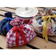 Begüldan Kırmızı Kareli Erzak Torbası 2,5 Kg