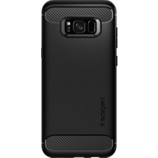 Spigen Samsung Galaxy S8 Kılıf Rugged Armor Black - 565CS21609