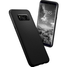 Spigen Samsung Galaxy S8 Plus Kılıf Liquid Air Black - 571CS21663