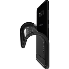 Spigen Samsung Galaxy S8 Plus Kılıf Rugged Armor Black - 571CS21661