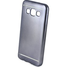 Nice Case Samsung Galaxy A3 Metal Görünümlü Kılıf