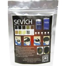 Sevich 100 GR Koyu Kahve (Dark Brown) Saç Tozu