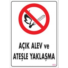 Arz Açık Alev Ve Ateşle Yaklaşma