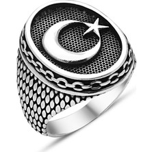 Takıhan 925 Ayar Ayyıldız Model Gümüş Yüzük