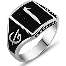 Takıhan 925 Ayar Gümüş Elif Vavlı Elif Yüzük