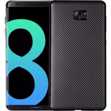 Coverzone Samsung Galaxy S8 Plus Kılıf Karbon Silikon
