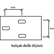 Türksit Ofis Koltuğu Yedek Parça T Kolçak Çift