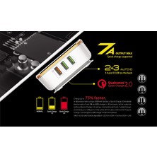 T&Smart 6 Usb Çıkışlı Qualcomm Hızlı Şarj Cihazı