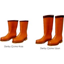 Derby Uzun Çizme 41 Güvenlik Standartlarına Uygun Dayanıklı Malzeme