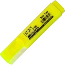 Kraf 330 Fosforlu Kalem Sarı