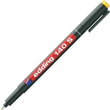 Edding 140S Yuvarlak Uçlu Asetat Kalemi Sarı