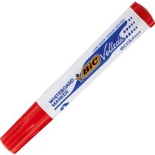 Bic 1751 Velleda Ecolutions Kesik Uçlu Kırmızı Whiteboard Marker