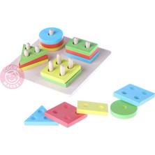 Wooden Toys  Ahşap Oyuncak - Şekilleri Tanıyalım 44957390